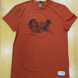 PICTURE TEE VICKING DAD & SON BRICK