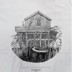 PICTURE TEE LOREM DAD AND SOON WHITE