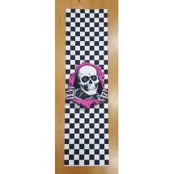 POWELL PERALTA GRIP RIPPER CHECKER WHITE