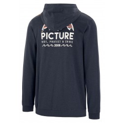 PICTURE ORGANIC SWEAT ZIP HAMILTON DARK BLUE 