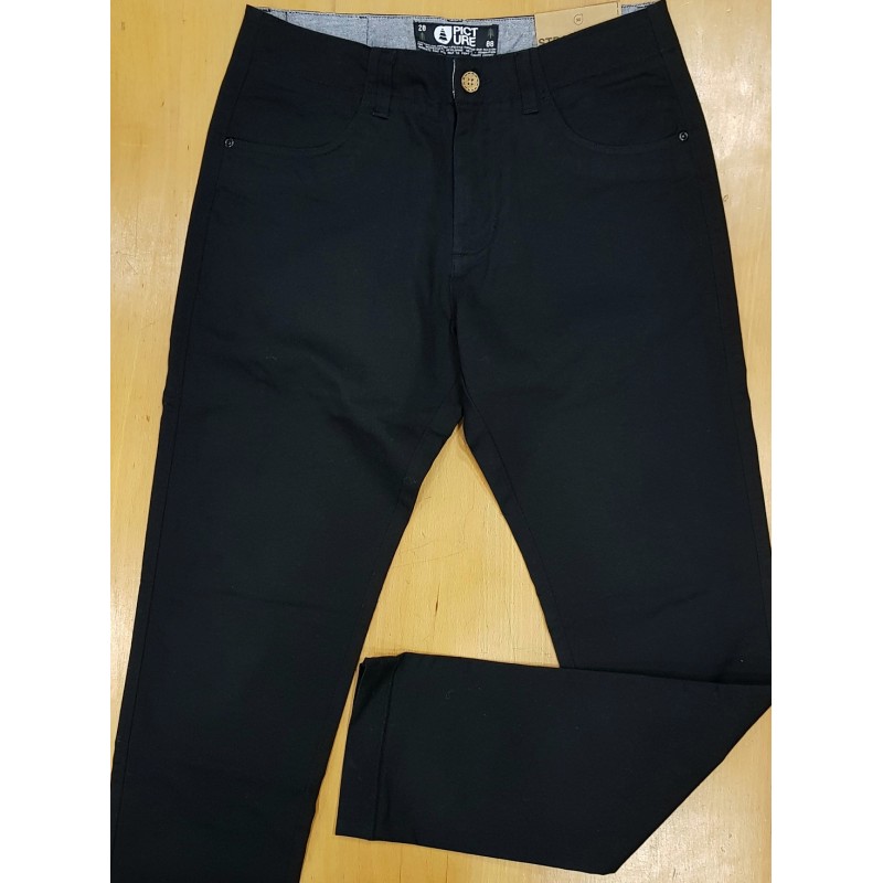 PICTURE PANTANLON CHINO FEODOR BLACK