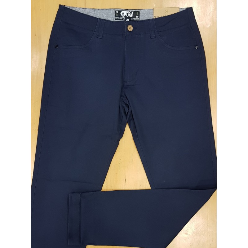PICTURE PANTALON CHINO FEODOR DARK BLUE