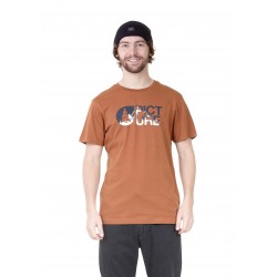 PICTURE T-SHIRT LOFOTEN BROWN