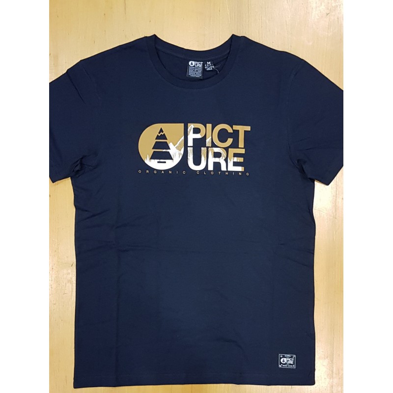 PICTURE T-SHIRT LOFOTEN DARK BLUE