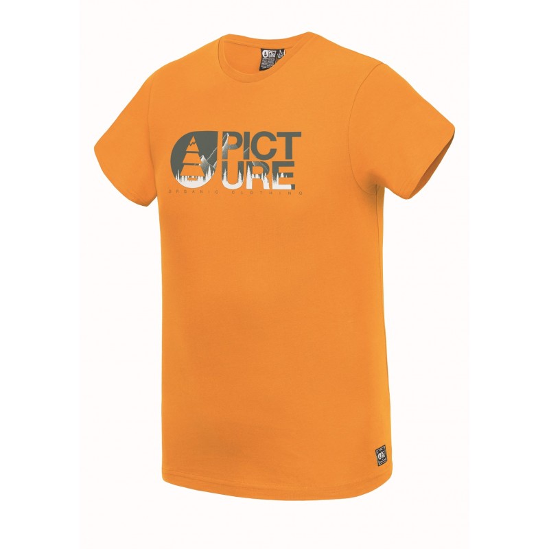 PICTURE T-SHIRT LOFOTEN YELLOW