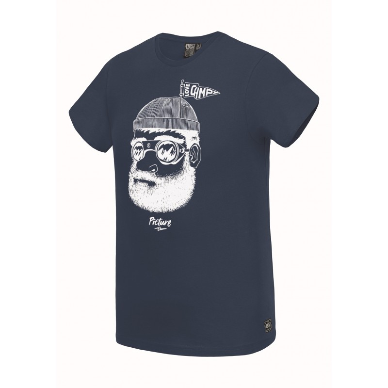 PICTURE T-SHIRT PINECLIFF DARK BLUE