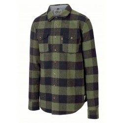 PICTURE CHEMISE HILLSBORO BLACK FLANELLE CARREAU