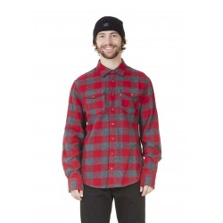 PICTURE CHEMISE HILLSBORO RED CARREAUX FLANELLE