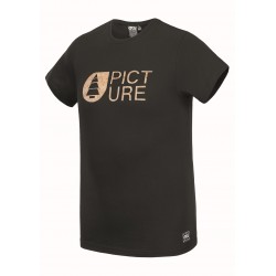 PICTURE T-SHIRT CORK BLACK