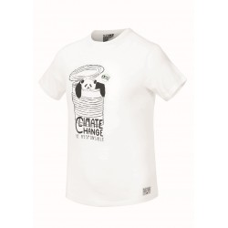 PICTURE T-SHIRT PANDA WHITE CLIMATE CHANGE