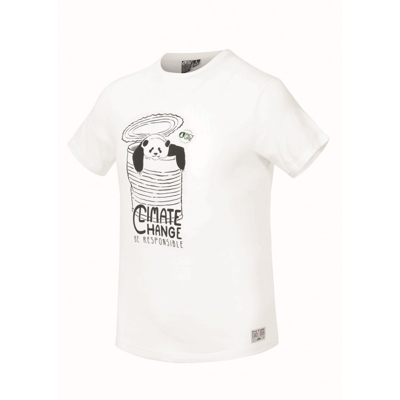 PICTURE T-SHIRT PANDA WHITE CLIMATE CHANGE