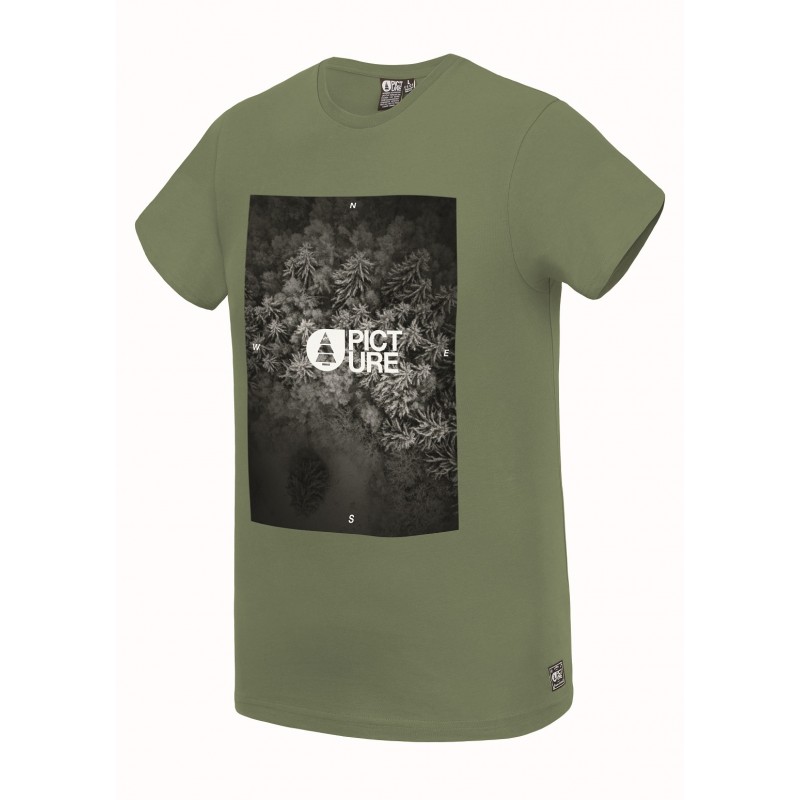 PICTURE T-SHIRT JASPER ARMY GREEN