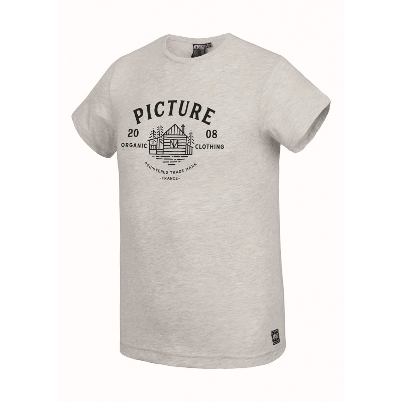 PICTURE T-SHIRT BRADY LIGHT GREY