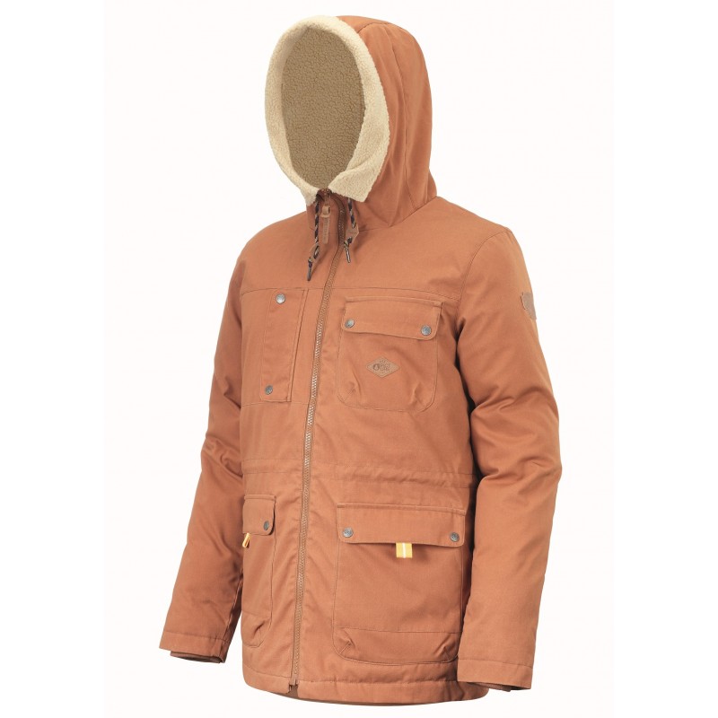 PICTURE JACKET MONTANA BROWN
