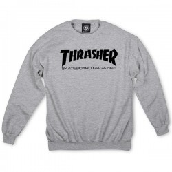 THRASHER CREW SKATE MAG GREY