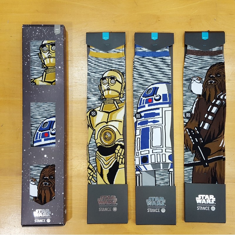 STANCE X STAR WARS PACK DE 3 PAIRES DE CHAUSSETTES COLLECTOR