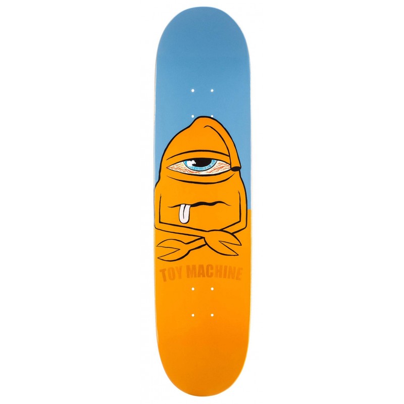 TOY MACHINE  8.25" SKATEBOARD BORED SECT