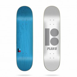PLAN B PLATEAU 8.25" TEAM TEXTURE SKATEBOARD