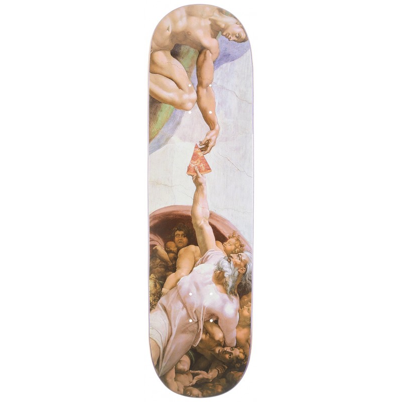 PIZZA PLATEAU 8.5" MICHELANGELO SKATEBOARD
