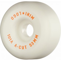 MINI LOGO 4 X ROUES 53MM C-CUT 101A WHITE