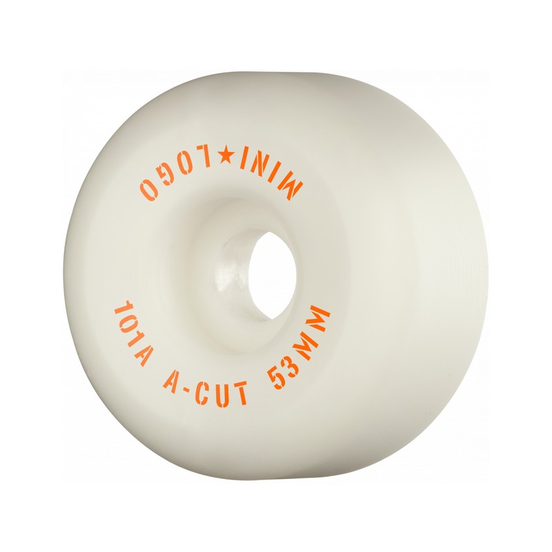 MINI LOGO 4 X ROUES 53MM C-CUT 101A WHITE
