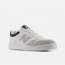 NEW BALANCE BB 480 LKD WHITE NIGHTWATCH GREEN