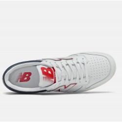 NEW BALANCE BB480 LWG WHITE NAVY RED